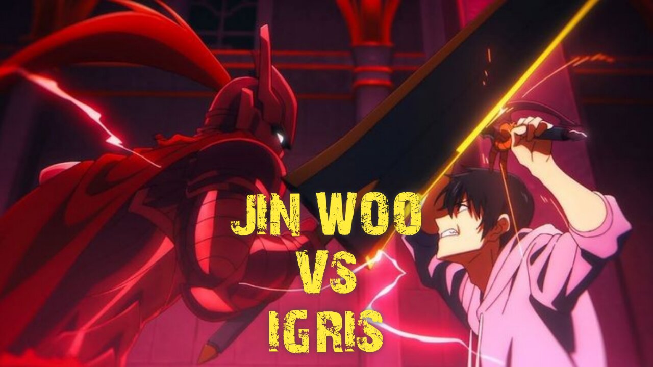 Mejores Peleas del Anime: Jin Woo vs Igris - Solo Leveling