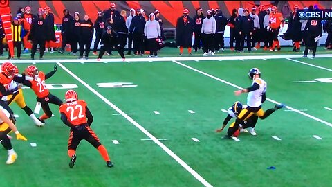 Bengals Block Field Goal Party.