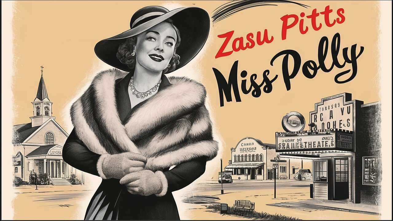 MISS POLLY (1941) Zasu Pitts, Slim Summerville & Kathleen Howard | Comedy, Romance | B&W