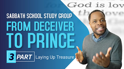 Jacob Shows The Value of Change To Prince Sabbath School Lesson Study Group CHANGE w/ Chris Bailey