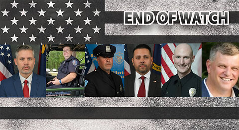 6 Fallen Officers This Week - Line of Duty Deaths up 22% this year - What is Wrong America?