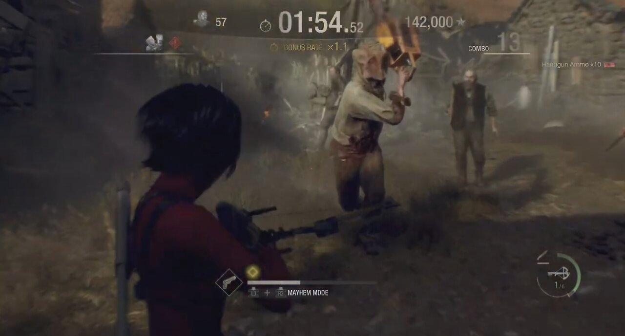 Crushing on Resident Evil 4 Mercenaries
