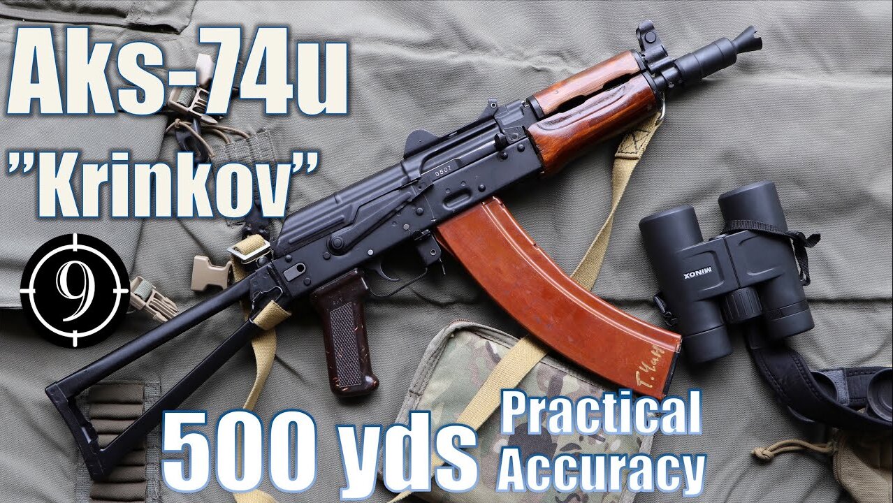 AKs74u Krinkov to 500yds: Practical Accuracy