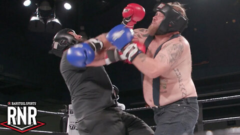 Boxer In Suspenders Creates Chaos In The Ring