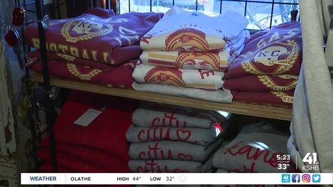 Kansas City retailers boom with business as Chiefs fans shop Super Bowl looks