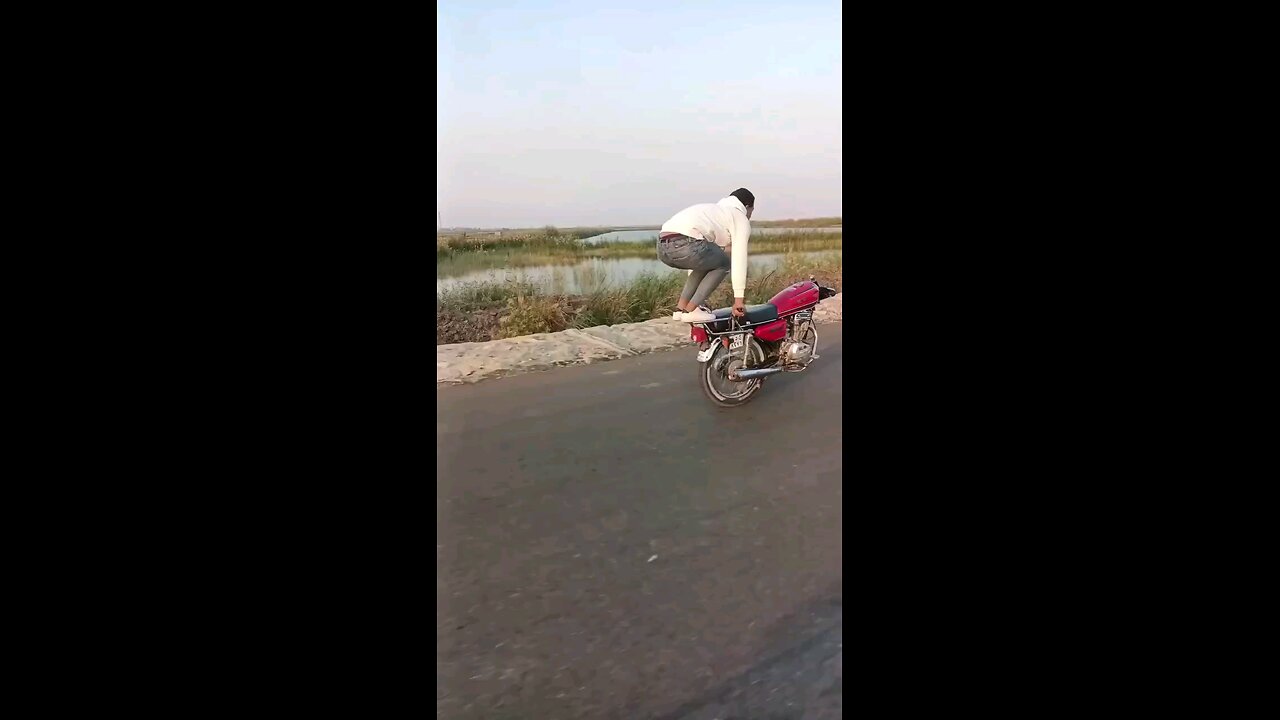 Wheelie Without Front Tire