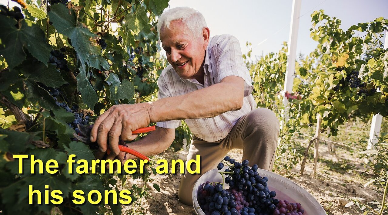 The Farmer and his sons- and the moneychangers in the temple