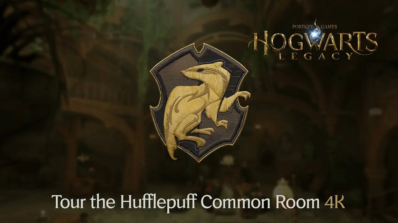 Hogwarts Legacy - Tour the Hufflepuff Common Room 4K