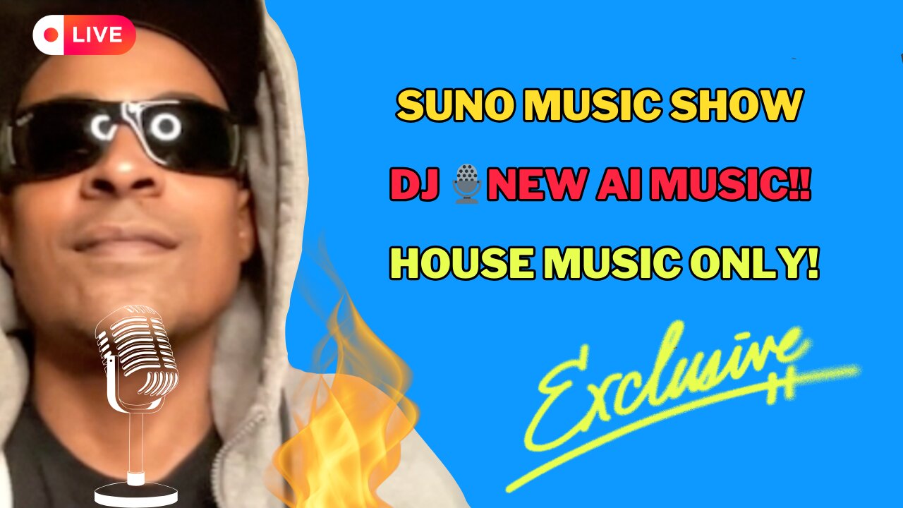 🎙️ LIVE UNHEARD 🔥AI Music🔥 HOUSE ONLY 🎧