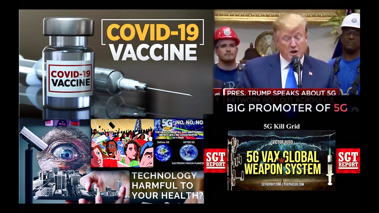 Donald Trump Fuels Deep State Controlled Opposition Theory By Pushing Covid Vaccine 5G Prison Planet