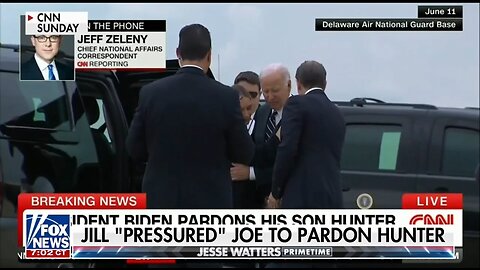 Jill Biden Pressured Joe To Pardon Hunter: CNN's Jeff Zeleny