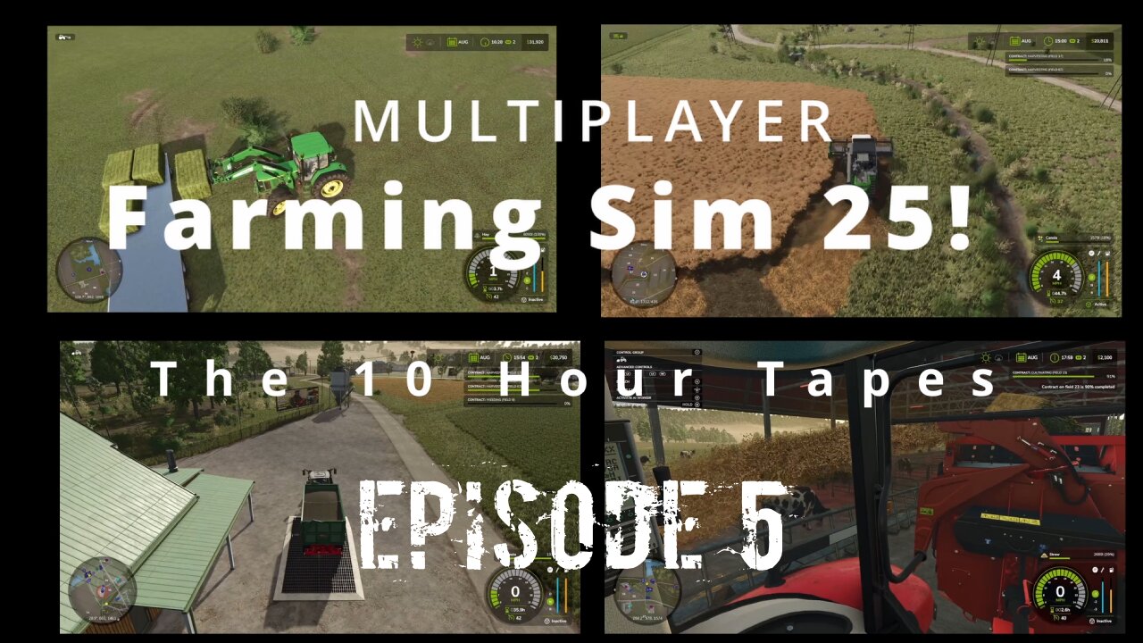 FS25 MULTIPLAYER ZIELONKA Ep 5 | COW BARN CRISIS | The 10 Hour Tapes