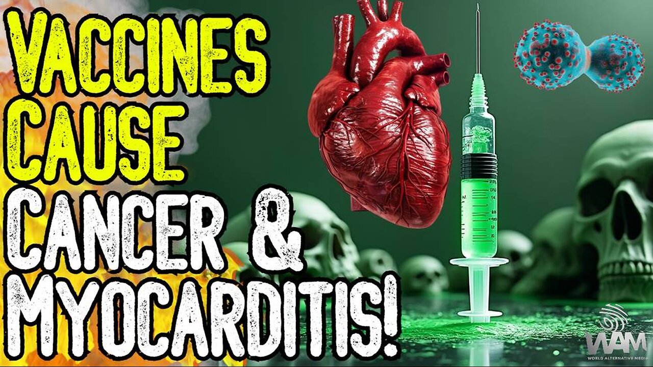 MEDIA SHOCKED: VACCINES CAUSE CANCER & MYOCARDITIS! - Rise Of Heart Attacks In Young People Exposed