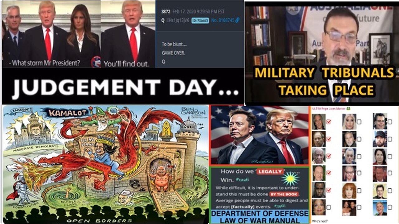 9/22/2024 Wizards & Warlocks - The Q Clock 9/23 = 10/30/2017 - No Upcoming Election? π₯π₯π£π£πΏπΏ