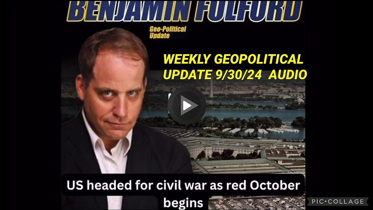 BEN FULFORD GEOPOLITICAL UPDATE 9/30/24 AUDIO (related info and links in description)