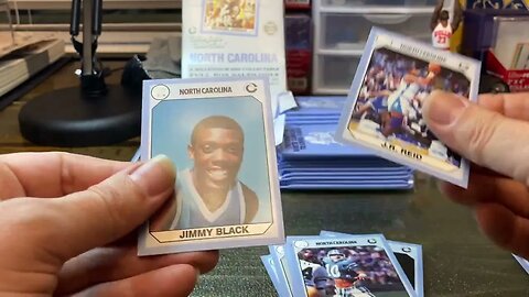 1990 North Carolina Collegiate Collection, chasing Michael Jordan