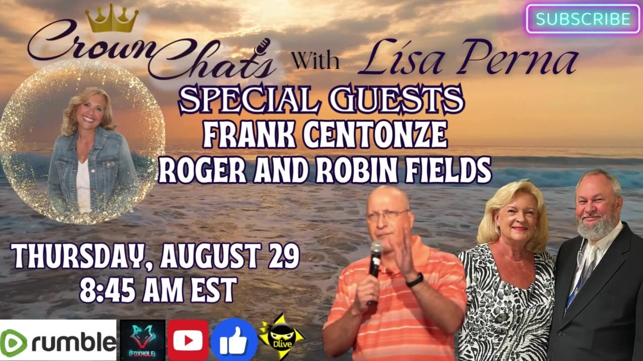 Crown Chats-Bewitched, Bewildered or Be Wise with Frank Centonze, Roger and Robin Fields
