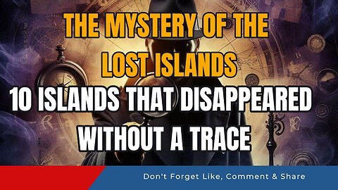 The Mystery of the Lost Islands: 10 Islands that Disappeared Without a Trace