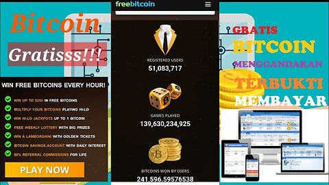 Situs Penghasil Bitcoin Gratis Terbukti Membayar dan Bisa di Gandakan
