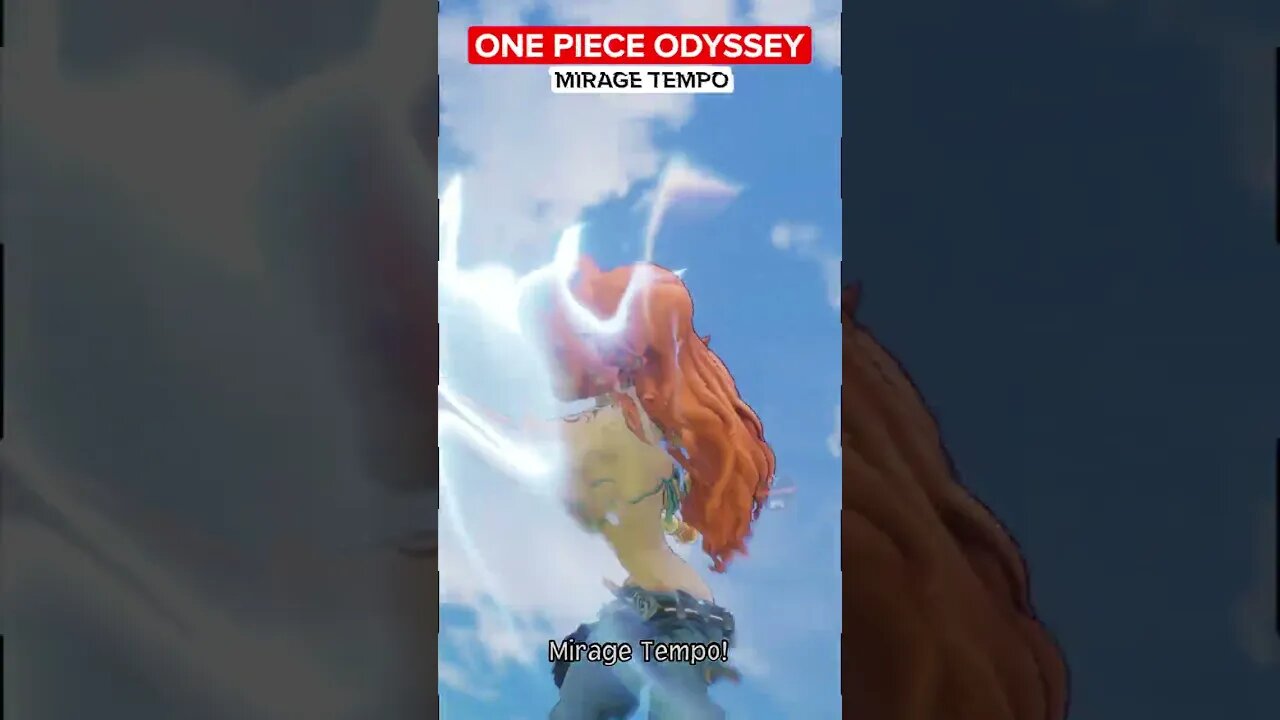 ONE PIECE ODYSSEY - MIRAGE TEMPO | Nami [4K 60FPS] #shorts
