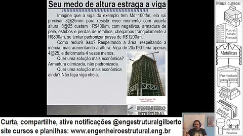 Por que sua viga de transição não funciona #engestrutural