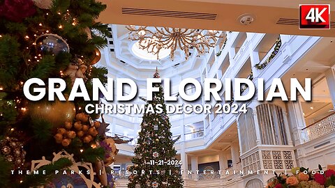 Disney's Grand Floridian Resort and Spa Christmas Decorations for 2024