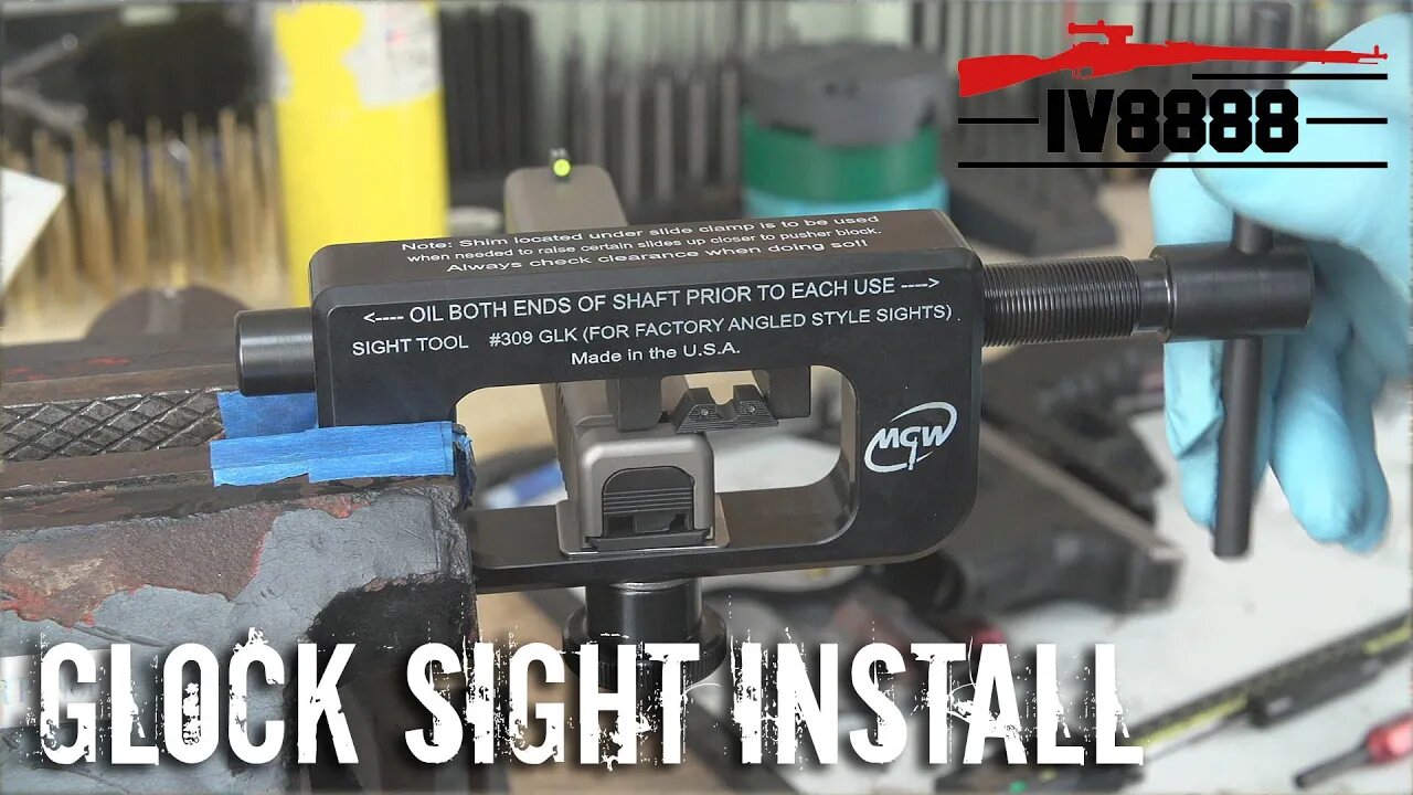 How To Install Glock Night Sights