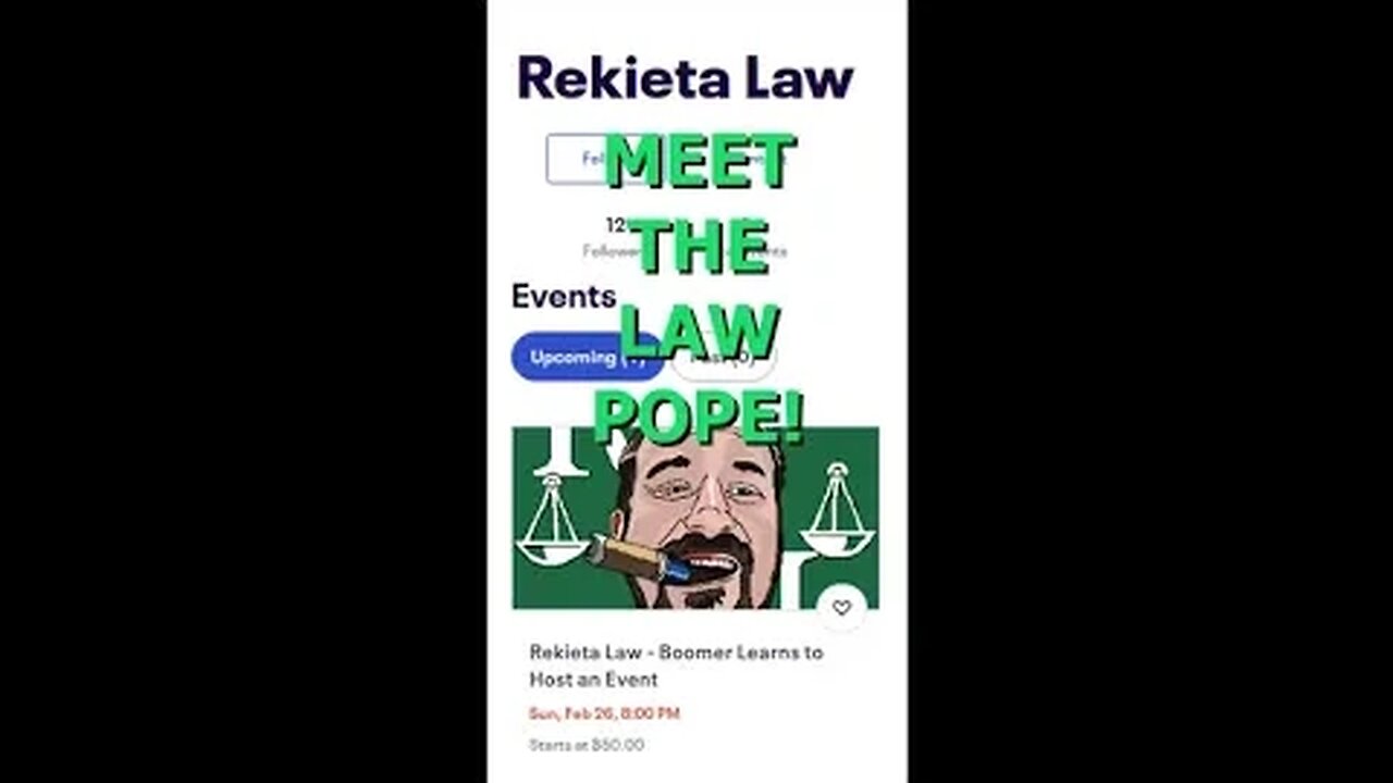 FIRST OFFICIAL MEET & GREET WITH NICK REKIETA AND SPECIAL GUESTS #meetup #lawtube #meetandgreet