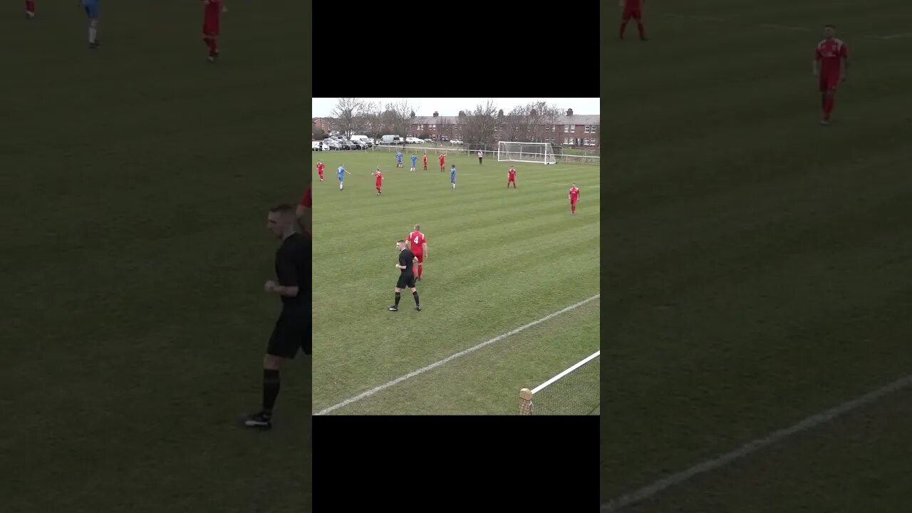 Did He Deserve 2 Yellow Cards? | Grassroots Footballer Shown a Red Card in Fiery Match! #shorts