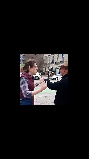 Soy boy gets handled by senior citizen