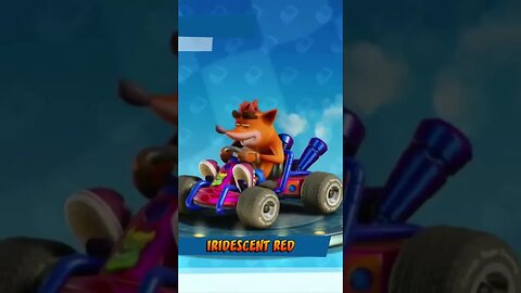 Iridescent Red Paint Job Showcase - Crash Team Racing Nitro-Fueled