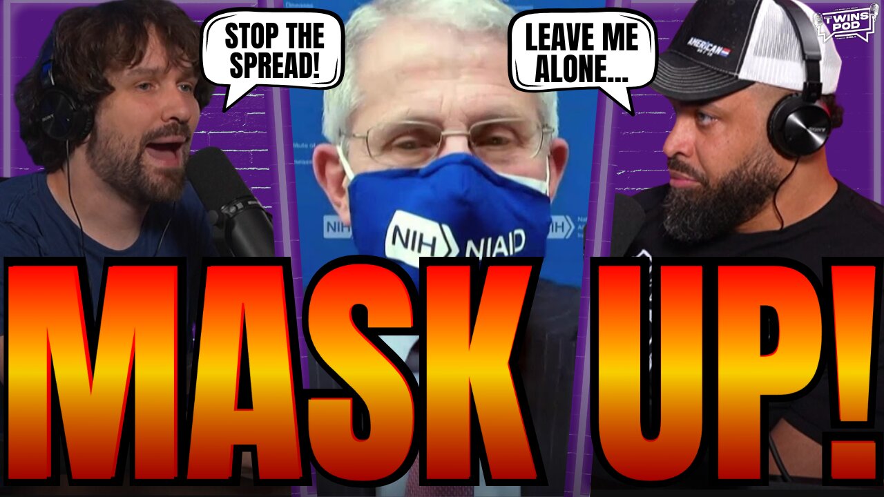 Hodgetwins Try To Explain To Liberal That Masks Don't Work!