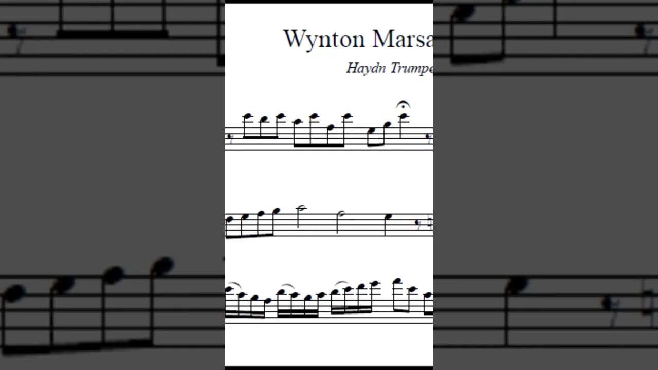 Haydn Trumpet Concerto 1st Mov - Cadenza 04 by Wynton Marsalis