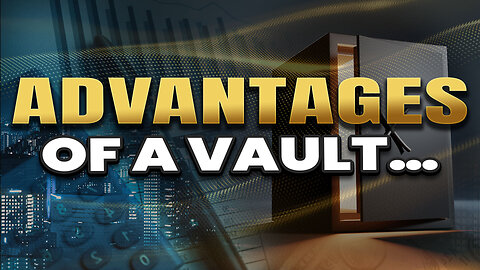 More advantages of storing metals in a vault...