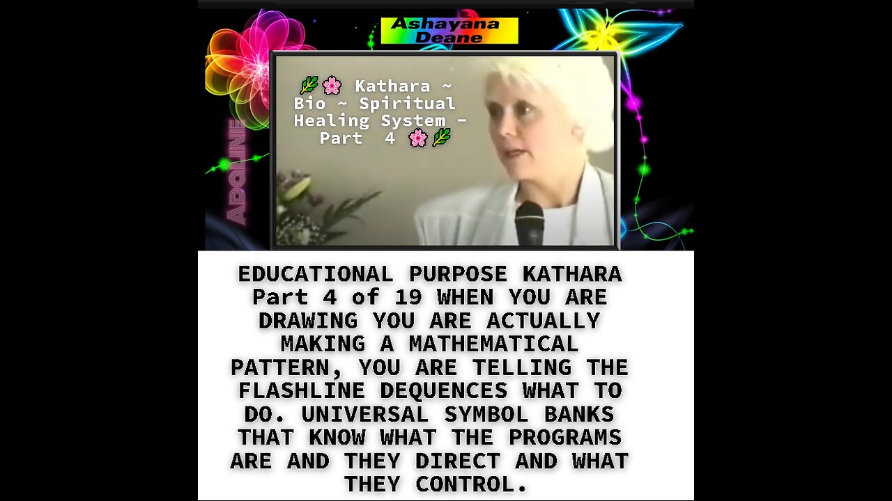 EDUCATIONAL PURPOSE KATHARA Part 4 of 19 WHEN YOU ARE DRAWING YOU ARE ACTUALLY MAKING A MATHEMATICAL