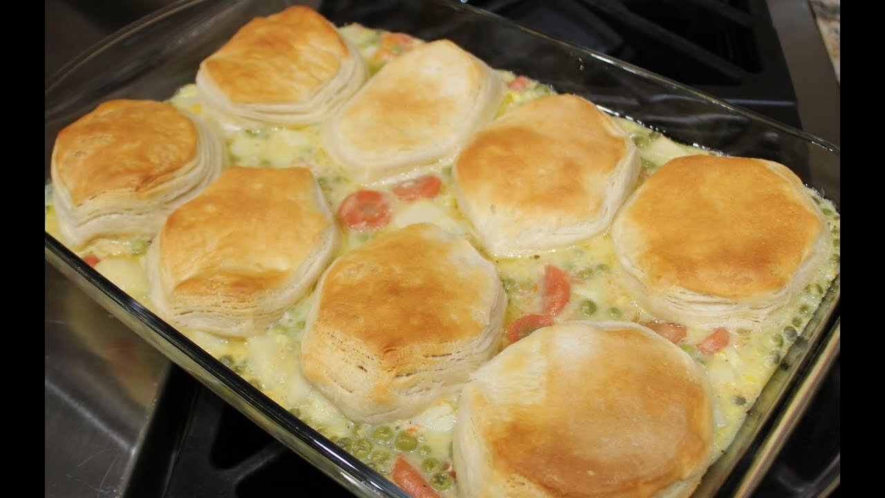 QUICK AND EASY CHICKEN POT PIE RECIPE/EPISODE 800/CHERYLS HOME COOKING