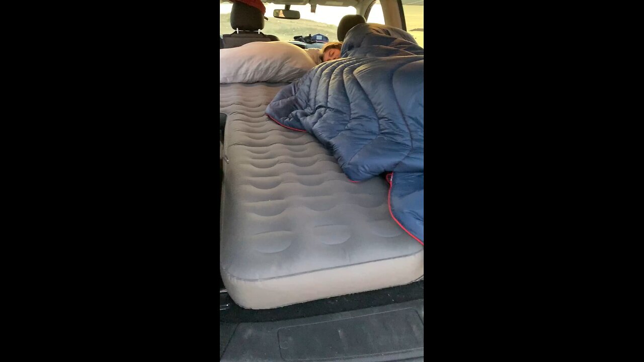 Super Cozy Car Camping Air Mattress (Fits Any Car)!