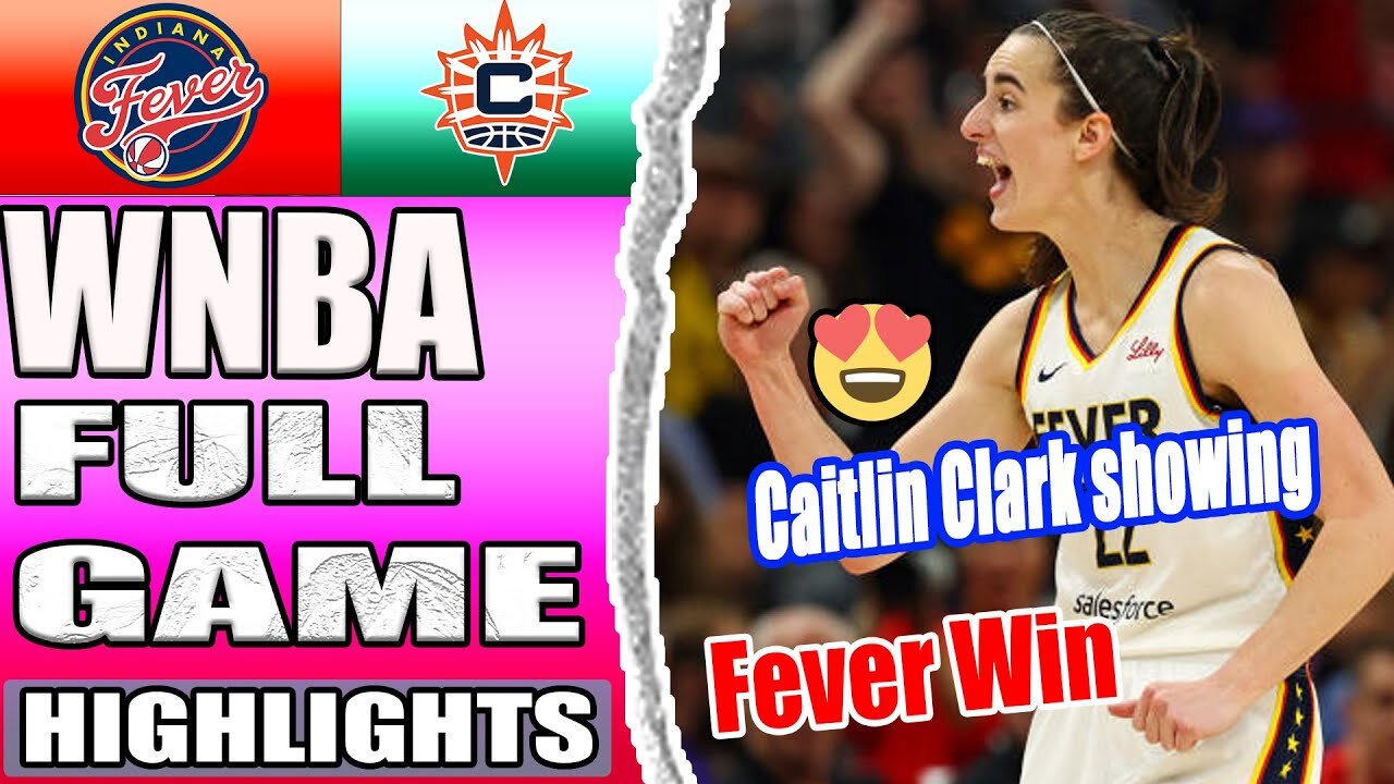 Indiana Fever vs Connecticut Sun Full Game Highlights (08/28/2024) | Women's Basketball | 2024 WNBA