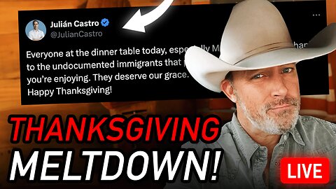 Libs MELTDOWN Over Thanksgiving??!!