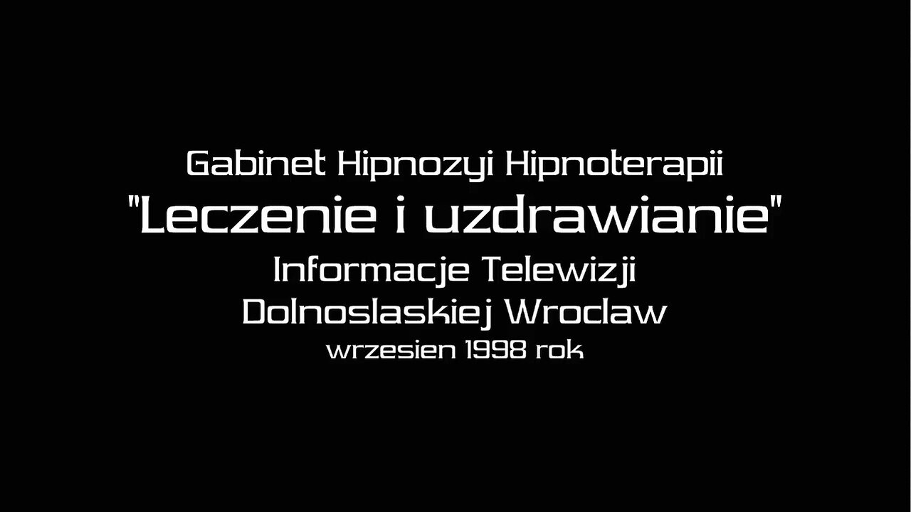 OPERACJE FANTOMOWE, FILIPIŃCZYK UZDRAWIA, LECZENIE I UZDRAWIANIE SŁOWEM, SUGESTIĄ I ENERGIA, HIPNOZA I PSYCHMANIPULACJA UMYSŁEM TV TEDE 1998