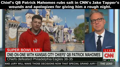 Mahomes apologizes for winning