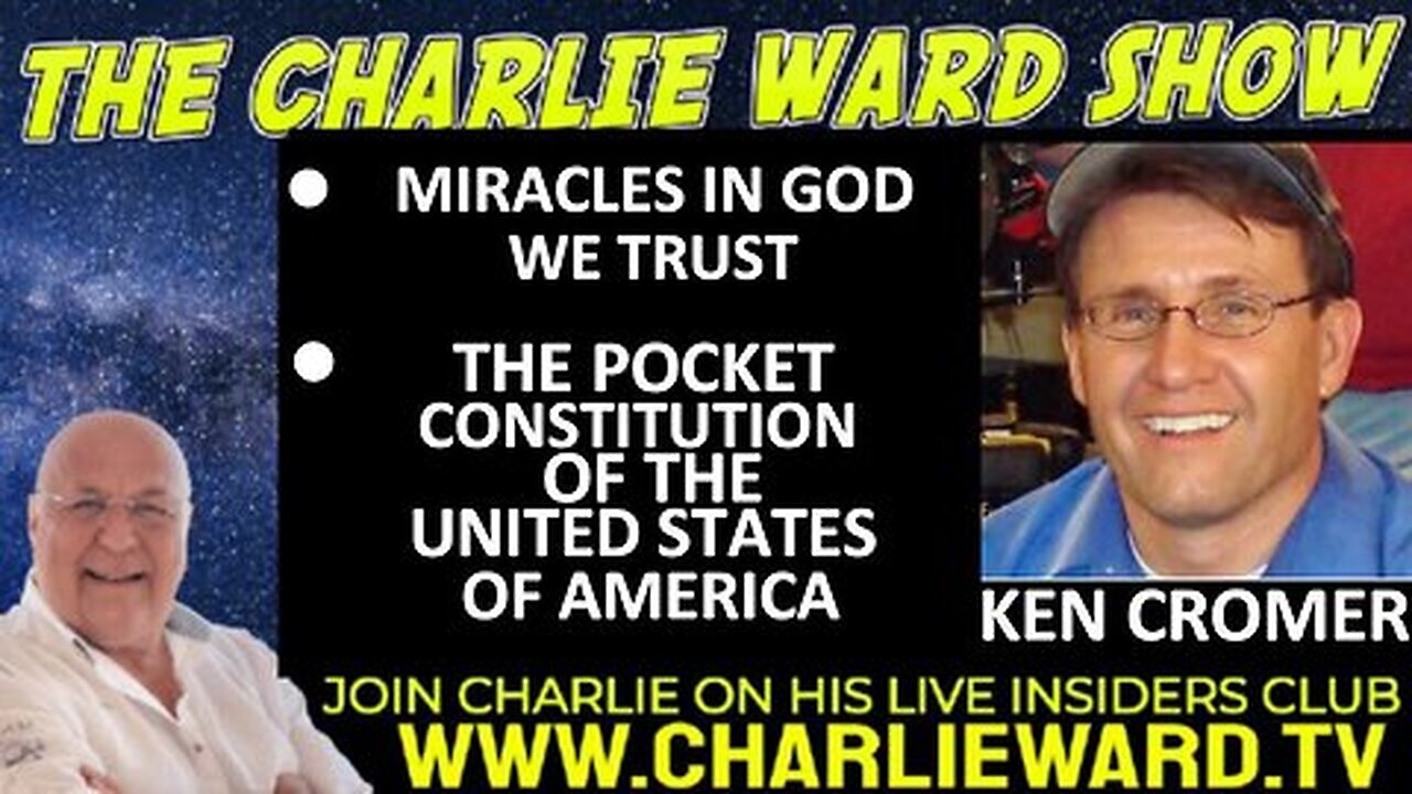 CHARLIE WARD & KEN CROMER - MIRACLES IN GOD WE TRUST, THE POCKET CONSTITUTION