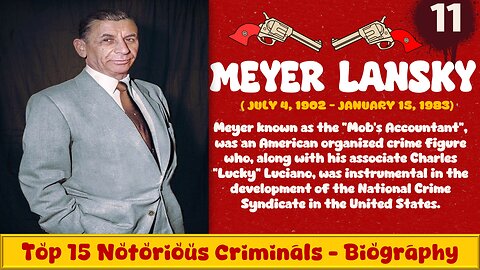 Meyer Lansky: A Criminal Mastermind's Rise