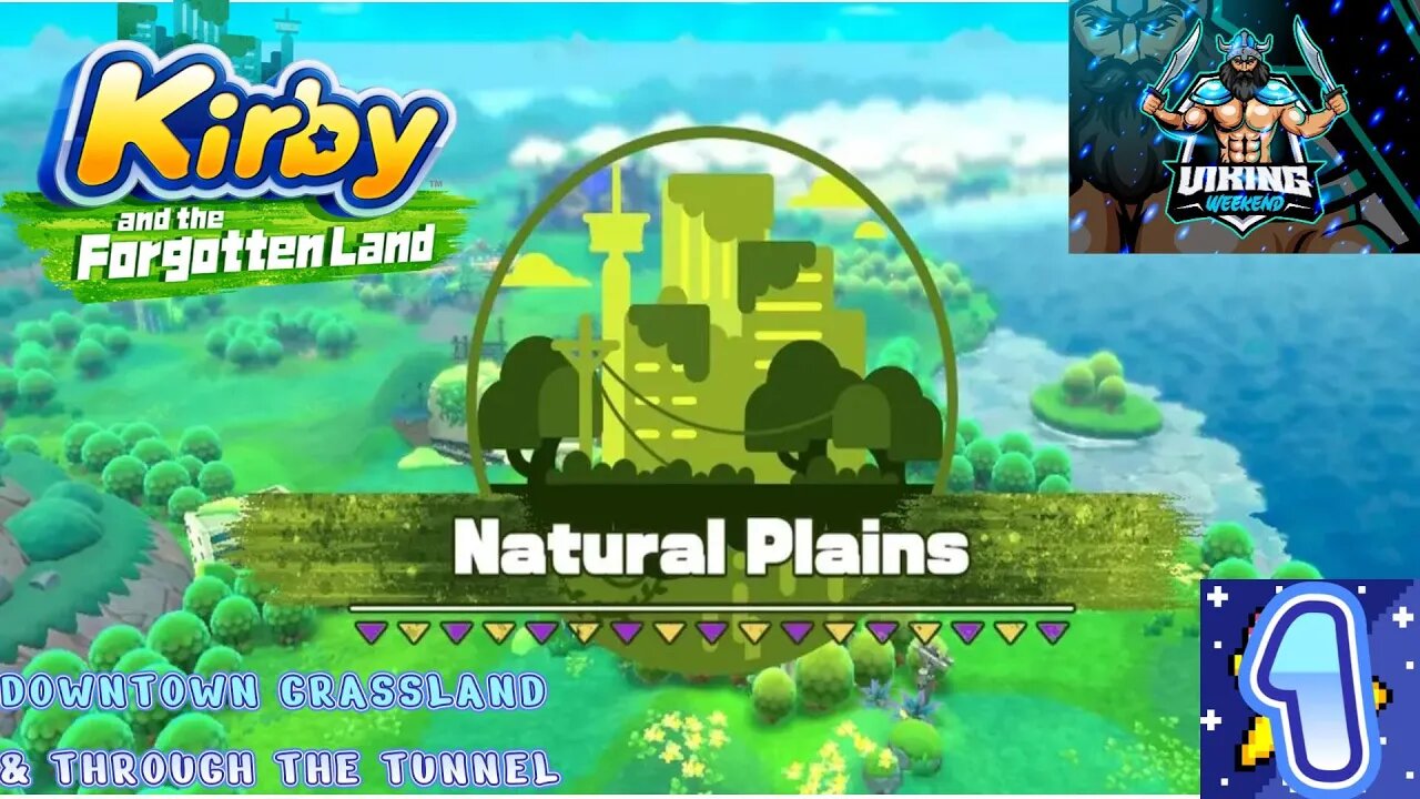 Kirby Forgotten Land Playthrough Part 1: Natural Plains Part 1