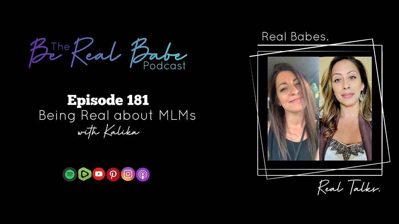 Episode 181 Being Real about MLMs