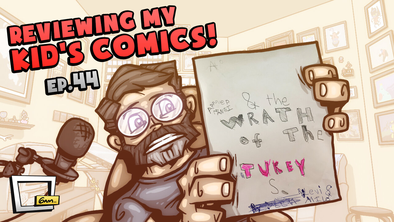 Reviewing my 6-Year-Old's Comics: Apple Pie Man and the Wrath of the Turkey Snatcher Part II