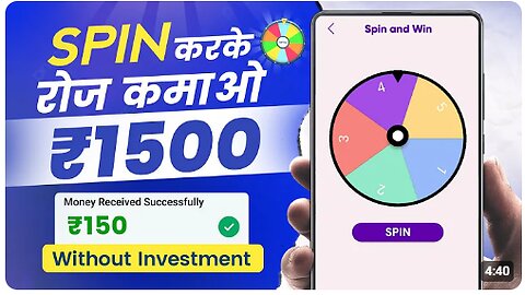 Spin and Win Free Paytm Cash Without Investment | New Earning App Today I CashCandy