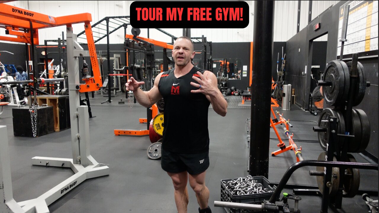 Tour My $500k Gym That’s FREE to the Public!