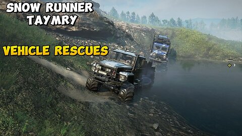 Snow Runner Vehicle Rescues