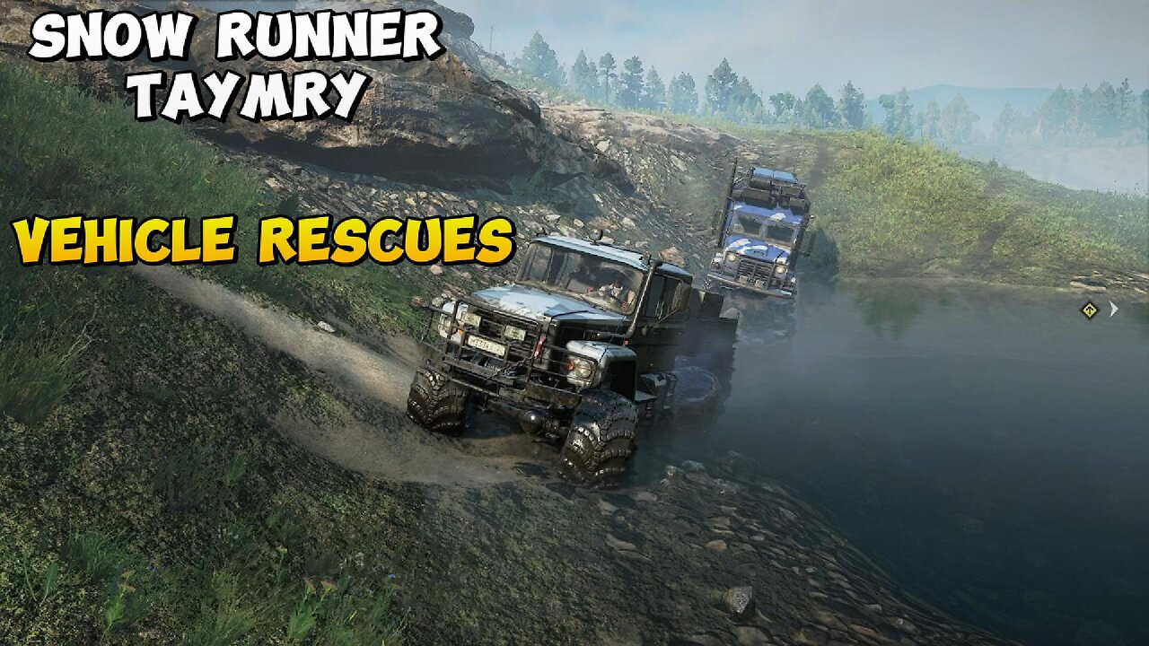 Snow Runner Vehicle Rescues